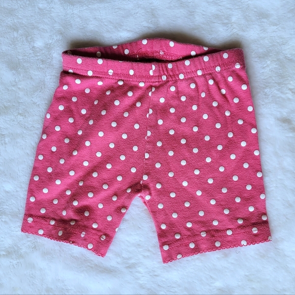 2/$5 Pink Polkadot Shorts - Picture 1 of 2